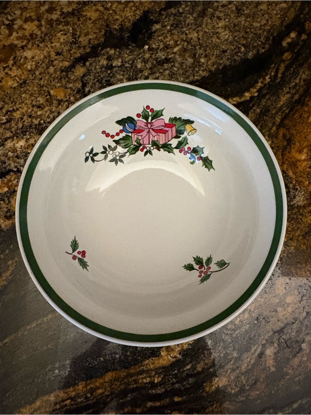 5 Vintage Noel Christmas Bowls By International Stoneware From Japan ‘80s